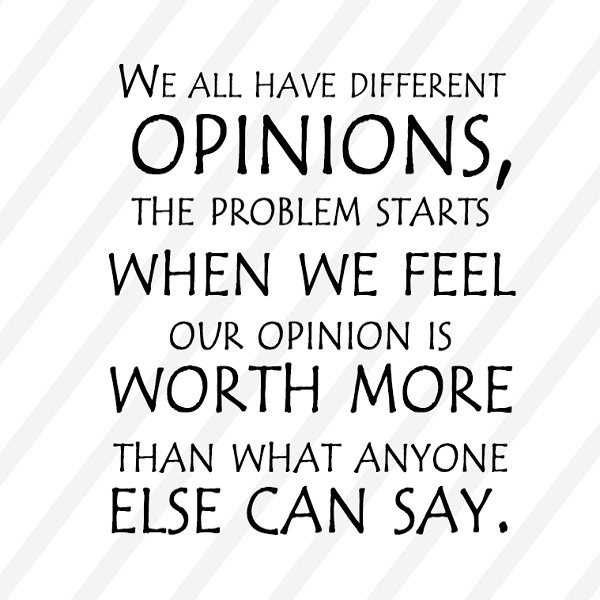 My Opinion Blog