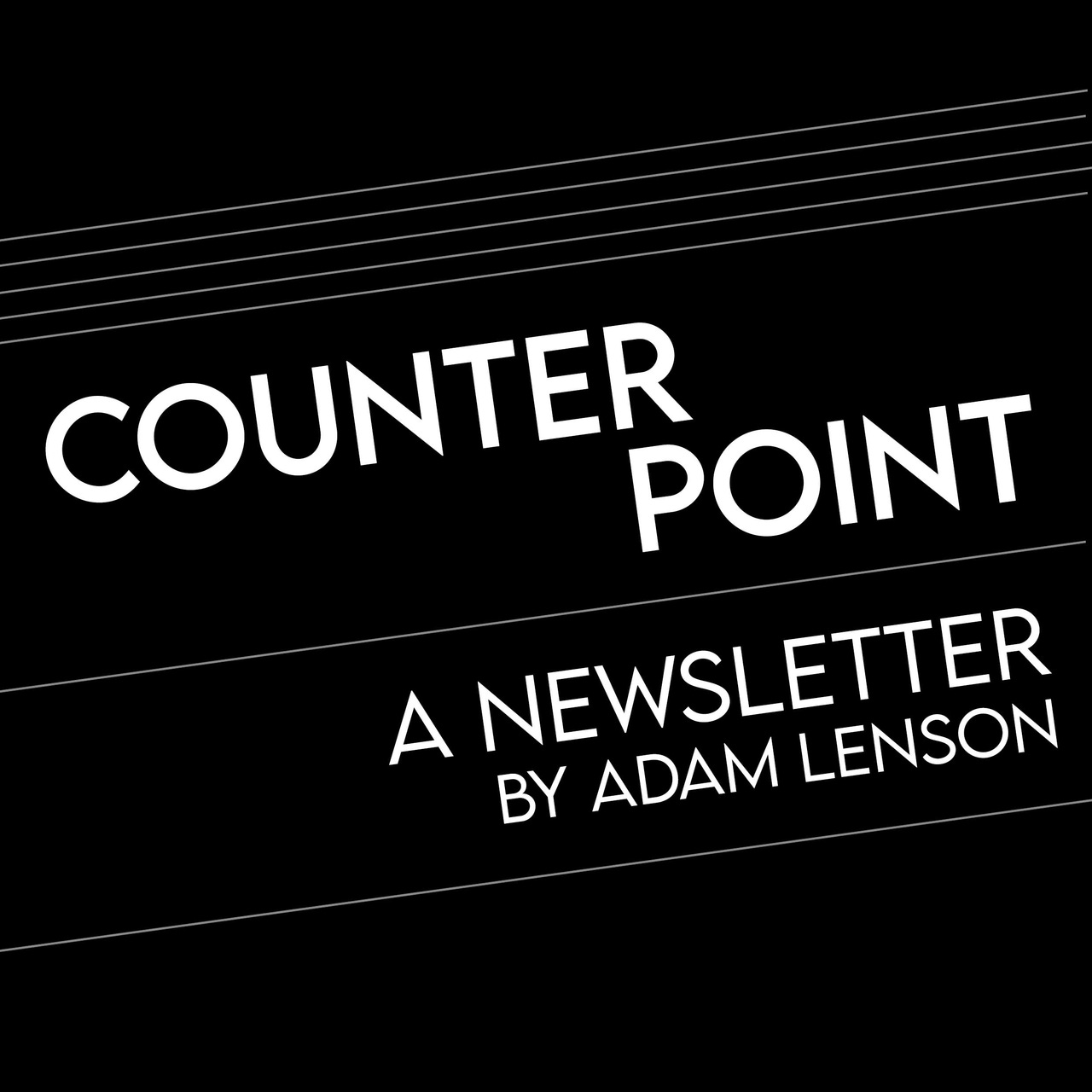 COUNTERPOINT by Adam Lenson