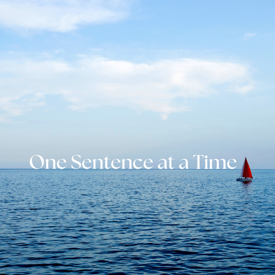 One Sentence at a Time