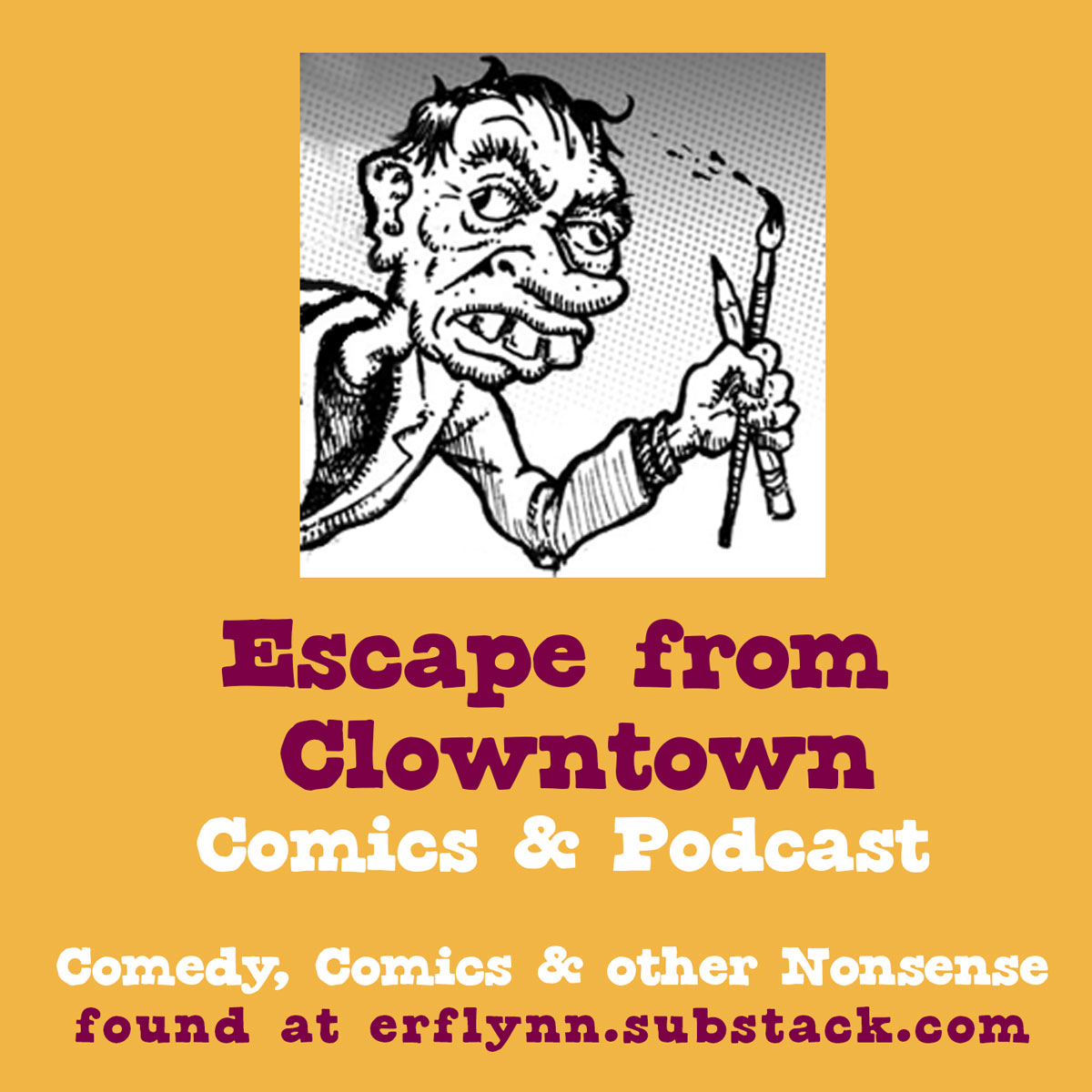 Escape from Clowntown | Comics of E.R. Flynn
