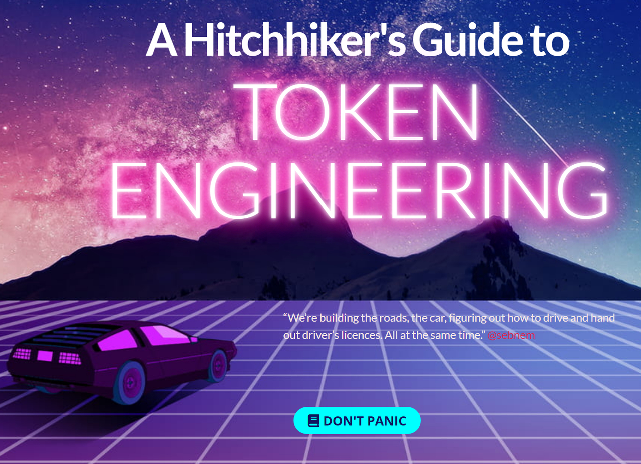 A Hitchhiker's Guide to Token Engineering