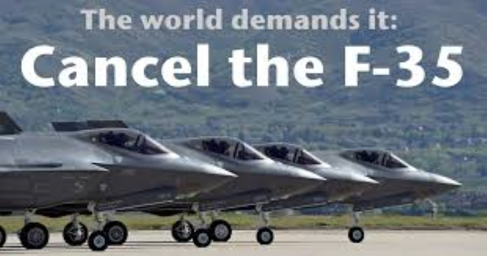 Cancel the F-35 