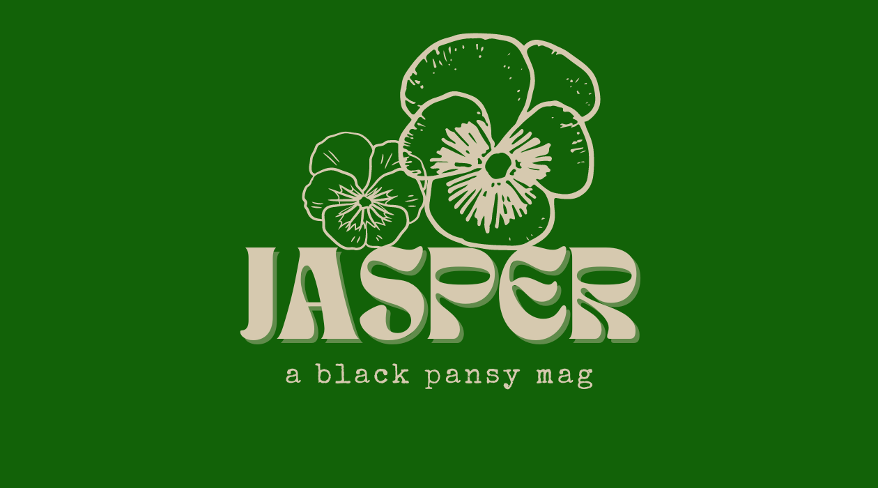 JASPER, a black pansy mag