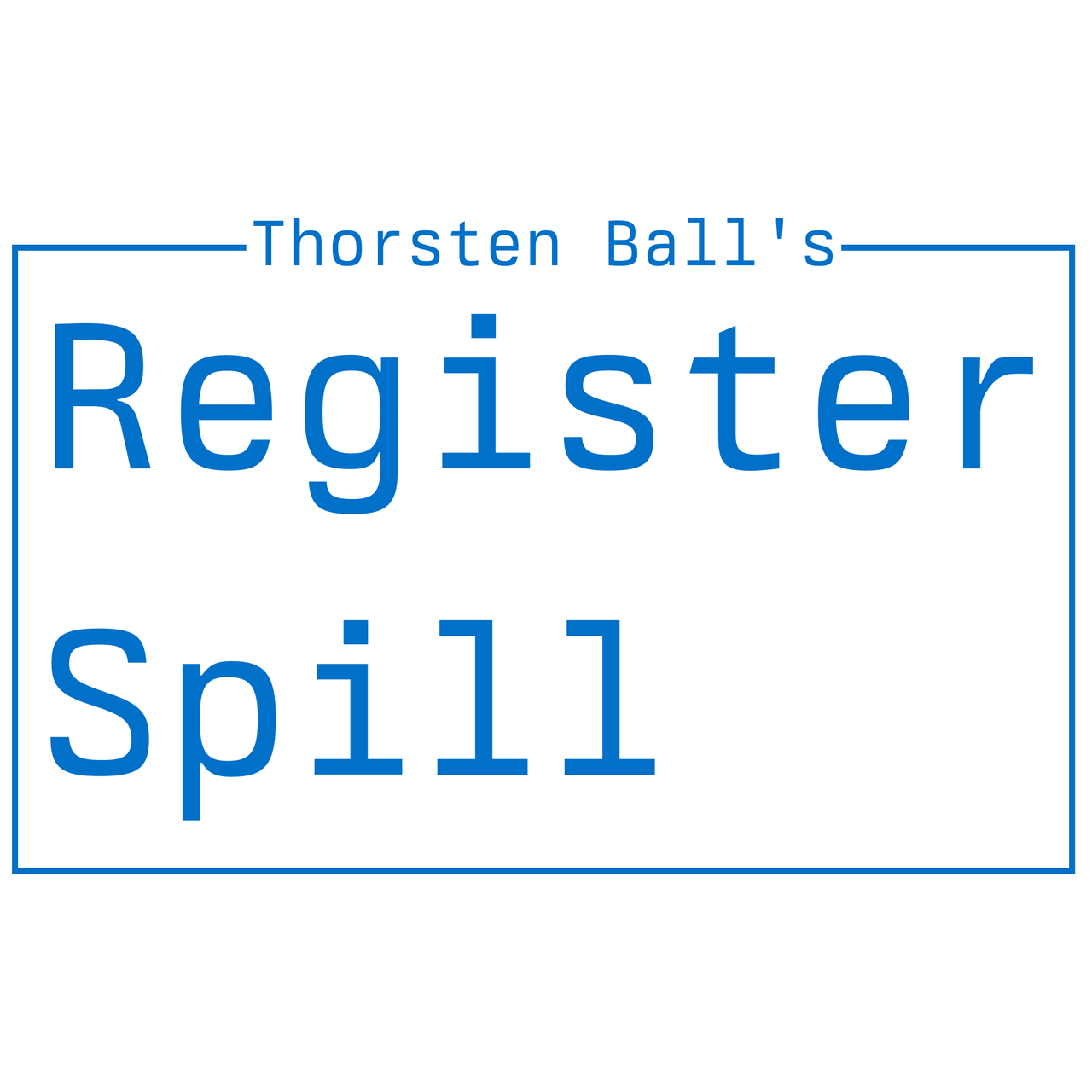Register Spill