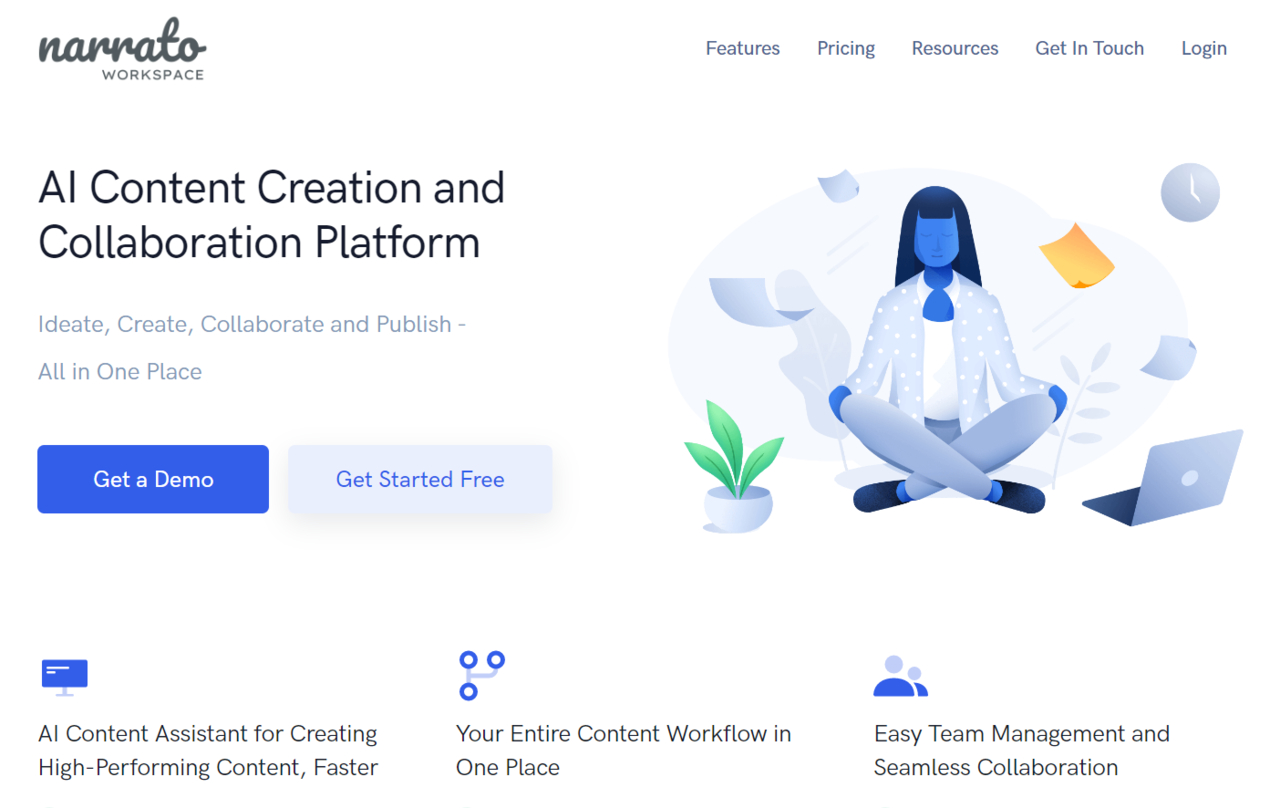 AI Content Creation and Marketing Newsletter by Narrato