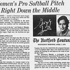 Remember when Billie Jean King founded a pro softball league?