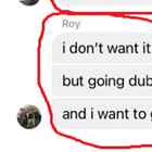 "No way Roy needed that vaccine"