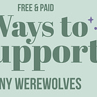 Free & Paid Ways To Support Tiny Werewolves
