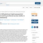 Hidden in Plain Sight on NIH Website: The mRNA-LNP Platform’s Lipid Nanoparticle Component Used in Preclinical Vaccine Studies Is Highly Inflammatory