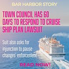 Town Council Has 60 Days To Respond to Cruise Ship Plan Lawsuit