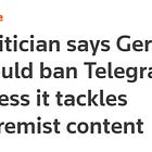 L'ossessione tedesca per Telegram e la censura