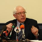 Bernie Sanders falls in line and forgets that Democrats stole the nomination from him in 2016