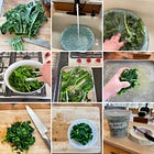 A hopefully helpful thing: how I prep leafy greens