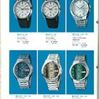 Vintage Grand Seiko models not appearing in catalogues - 61GS 