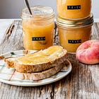 Welcome August - a peach jam + links