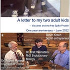 FREE eBook: A letter to my two adult kids - Vaccines and the free spike protein