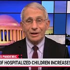 Fauci's admission about child COVID hospitalizations