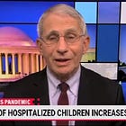 Fauci's admission about child COVID hospitalizations