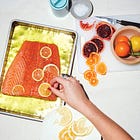 Slow Salmon with Citrus and Herb Salad by Alison Roman