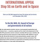 INTERNATIONAL APPEAL: Stop 5G on Earth and in Space