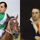 Byron composed on horseback, Shelley gnawed a hunch of dry bread