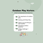 Outdoor Play Mini Course 