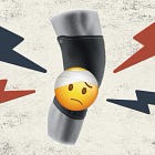 Dear 40-year-old man, it's me, your athletic knee brace