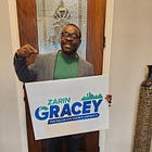 Zarin D. Gracey, "I desire to boldly reflect Christ throughout the City of Dallas." An anti-Gay Christ? Dist. 3 candidate. Updated. 1,2