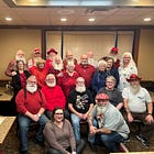Festive Fraternity: Army of Santas deploys