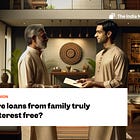 Are loans from family truly interest free?