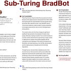 Sub-Turing BradBot I :: Chat-GPT-4-Turbo