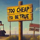 Off the Radar – 'Too Cheap to be True'