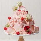 Birthday Cake Club: Lychee Rose Raspberry Party Dome