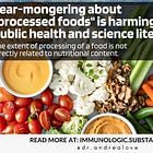 Fear-mongering about "processed foods" is harming public health and science literacy.