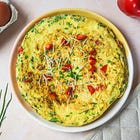 Omelette aux poivrons