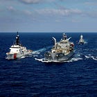China Launches Drills Around Disputed Shoal As US, Allies Carry Out War Games In Region 