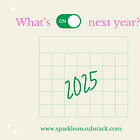 The Sparkle Calendar 2025 💫