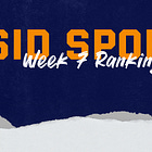 2024 SID Sports Week 7 Rankings