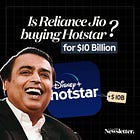 Why is Jio buying Disney+ Hotstar?