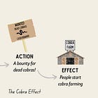 The Cobra 🐍 Effect: How Bad Metrics Drive Bad Behavior (and What to Do About It)