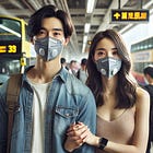 Hybrid Air Filter Masks for Long-Lasting Particle Capture