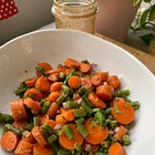 ENSALADA DE ZANAHORIAS CON TOQUE DE CILANTRO 