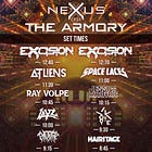 Excision Presents: Nexus Tour - Night 1 at The Armory 