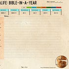 The Bread and Life Bible Reading Plan