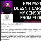KEN PAXTON DOESN'T CARE ABOUT MY CENSORSHIP FROM ELON'S X 