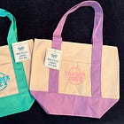Trader Joe's pastel mini tote bags are back. Crowds rush in to score them