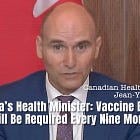 CA Health Minister Duclos Declares Eternal COVID Injections
