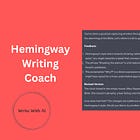 Hemingway Coach: Write A Bold, Clear, And Simple Short Story