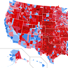 Do voters move away from places because of politics?