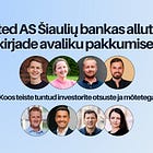 Mõtted Šiaulių bankas allutatud võlakirjade avaliku pakkumise osas